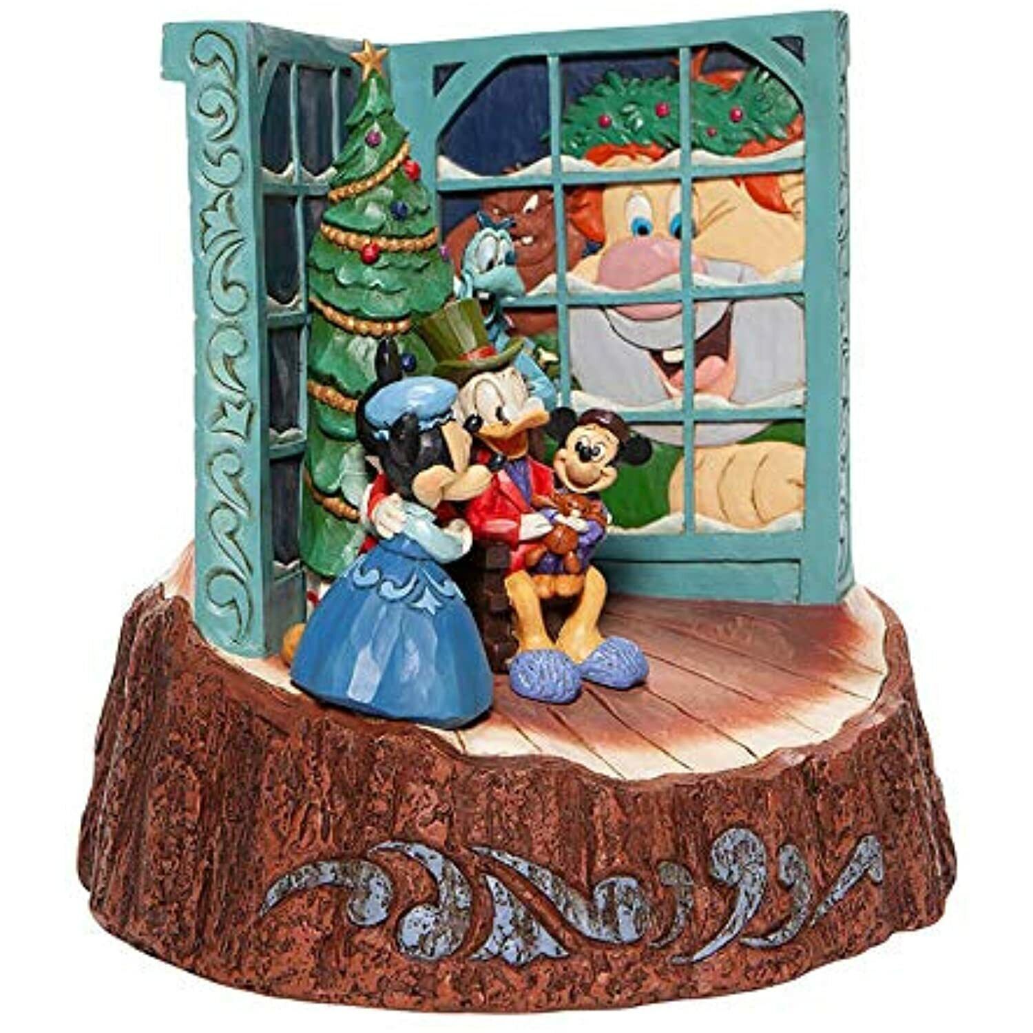 Christmas Carol - Carved By Heart , Mickey Mouse figur, Disney figur, Disney figurer, Minnie Mouse figur, Onkel Joachim figur, Disney Julefigur, Disney Julepynt, Jim Shore Figur, Carved by Heart figur, 6007060, Disney figur, Disney figurer, alle Disney figurer, eventyrfigur, eventyrfigurer, eventyrlig figur, eventyrlige figurer, magisk figur, magiske figurer, Disney shop, Disney butik, Disney butikDK, Disney butik I Danmark