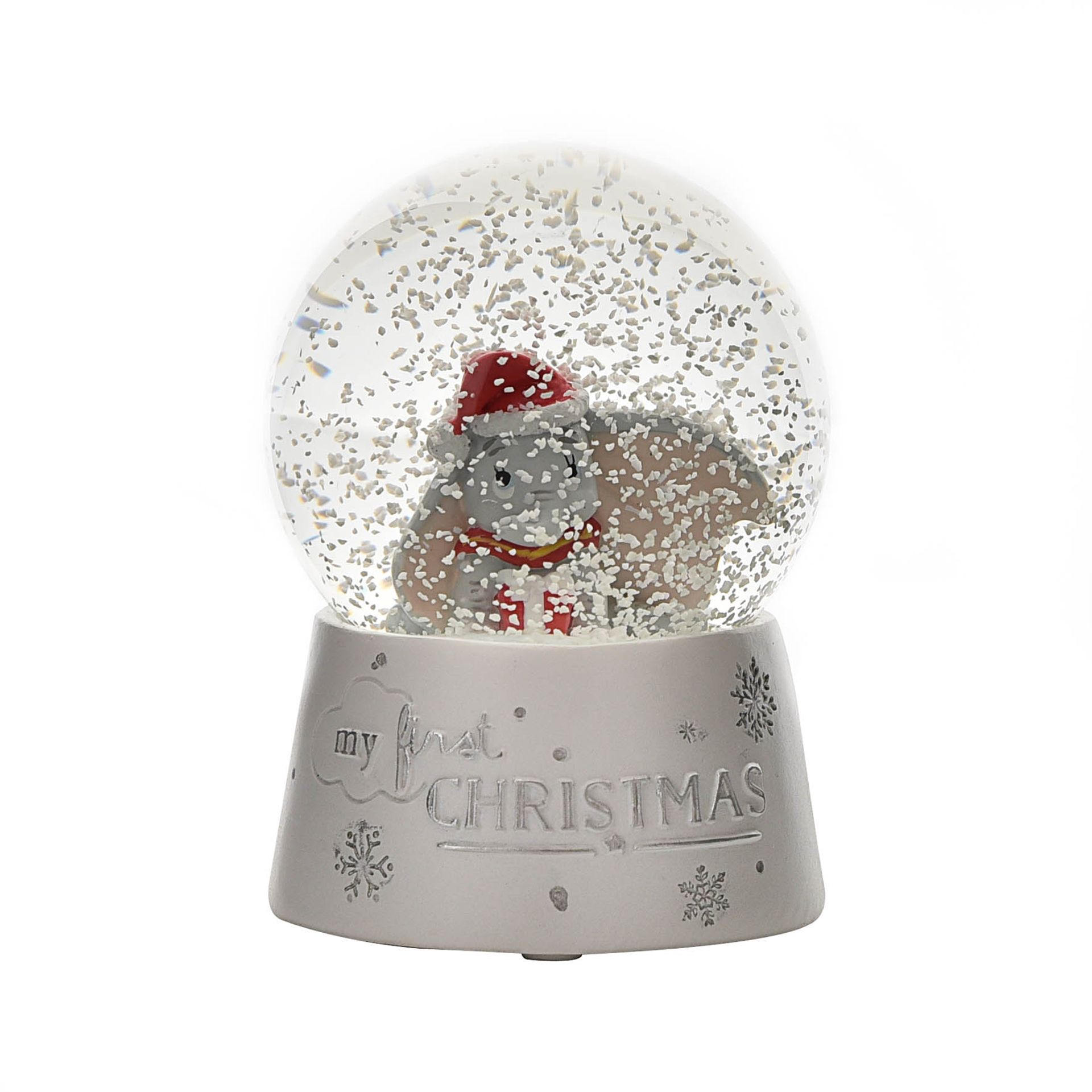 Dumbo Snowglobe (Rystekugle), DISNEY DUMBO SNOW GLOBE - FIRST CHRISTMAS, 5017224946385, Dumbo jul, Dumbo figur, Dumbo baby, Dumbo julepynt, Dumbo snowglobe, Dumbo rystekugle, Disney figur, Disney figurer, alle Disney figurer, eventyrfigur, eventyrfigurer, eventyrlig figur, eventyrlige figurer, magisk figur, magiske figurer, Disney jul, Disney julepynt, Disney ornament, Disney juleophæng, Disney shop, Disney butik, Disney butikDK, Disney butik I Danmark, juletræspynt, jul, julepynt, juleophæng, julekugle, Disney julekugle, fra alle os til alle jer, Disney juleshow, højtid, julefigur, julefigurer, julegave, gaveide, Disney gave, Disney julegave, julepynt, en fortryllende jul, en magisk jul,Disney baby, Disney legetøj, Disney babyting, Disney børneværelse, Disney barn,barnedåbsgave, barnedåb, fødseslsgave, Disney baby collection, Disney børn, Disney Bamse, Disney Bamser, Disney børn,