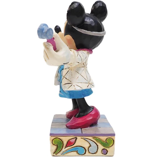 Minnie Mouse som Læge, Minnie Mouse Figur, Jim Shore figur, Disney Traditions figur, Disney figur, Disney figurer