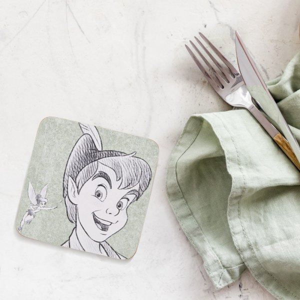 Peter Pan Bordskåner sæt af 4, Pixie Dust (Peter Pan Coaster Set of 4), A31836, Peter Pan, Peter Pan figur, Peter Pan Bolig, Disney Peter Pan, Disney figur, Disney bordskånere, Disney Bord dækning. Disney borddækning, Disney service, Disney interior, Disney indretning, Disney hjem, Disney Home, Disney Bolig, Disney køkken, Disney kop, Disney krus, Disney figur, Disney figurer, alle Disney figurer, eventyrfigur, eventyrfigurer, eventyrlig figur, eventyrlige figurer, magisk figur, magiske figurer, Disney shop, Disney butik, Disney butikDK, Disney butik I Danmark, Disney indretning, Disney mode