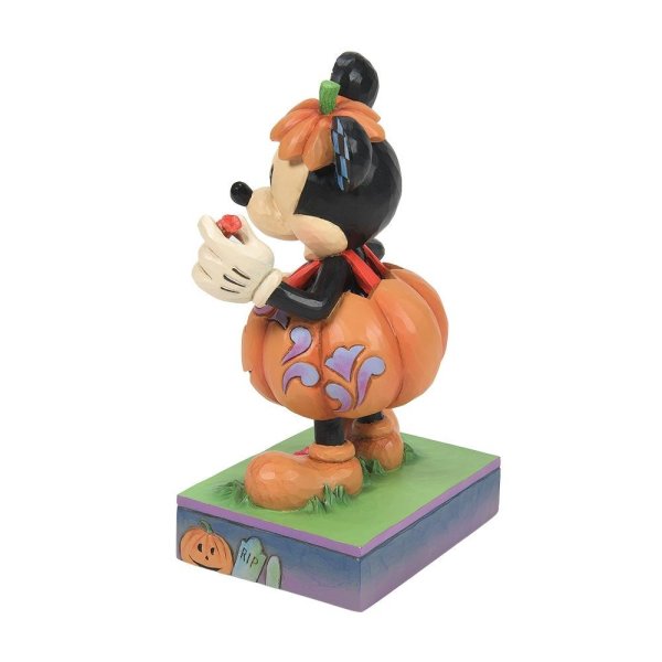 Mickey Mouse i Græskar kostume, Disney 6014353, Disney figur, Disney figurer, alle Disney figurer, eventyrfigur, eventyrfigurer, eventyrlig figur, eventyrlige figurer, magisk figur, magiske figurer, Disney shop, Disney butik, Disney butikDK, Disney butik I Danmark, Jim shore figur, Disney traditions figure, udstillingsfigur, Disney samlerobjekt, Disney Traditions by Jim Shore, Jim Shore, Disney samling, Disney samler, Jim Shore, Disney Traditions, Disney magi, Fra alle os til alle jer, Mickey Mouse, Mickey Mouse figur, Halloween, Jim Shore Halloween, Disney Halloween, Disney Halloween figur